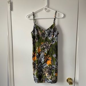 Bodycon floral dress